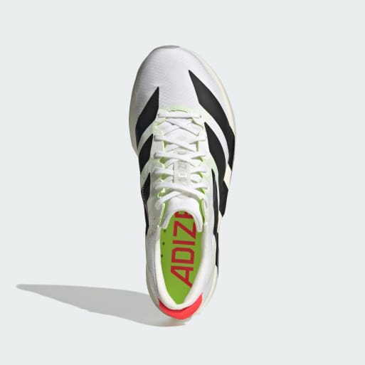 adidas performance - Adizero Adios 9 - Hardloopschoenen in cloud white / core black / luc, 3 van 4