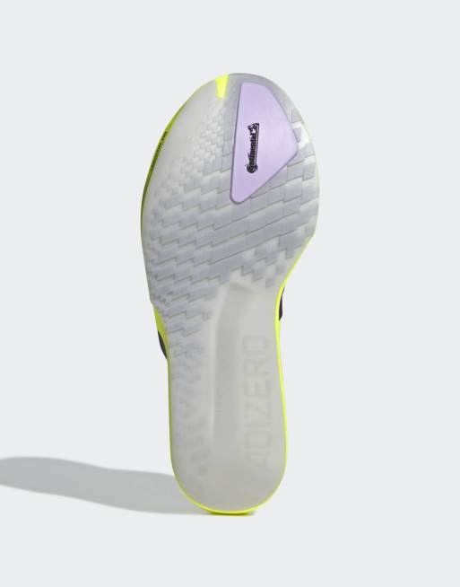adidas Performance – Adizero Adios 9 – Laufschuhe in Solar-Gelb/Aurora-Pflaume, 4 von 4