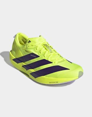 Adidas Uomo Giallo Adizero Adios 9 - Sneakers - Taglia 45 1/3 - Rete/Sintetico - Immagine 4
