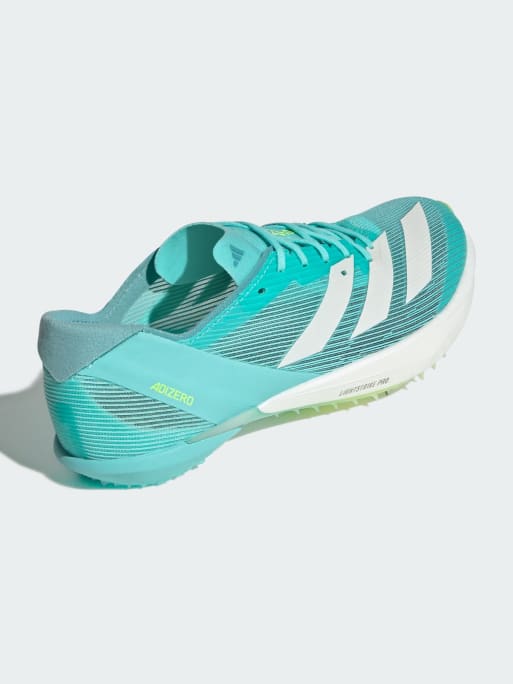 adidas Performance - Adizero Ambition - Sneakers i turkis/metalfarve/neongul, 4 af 4