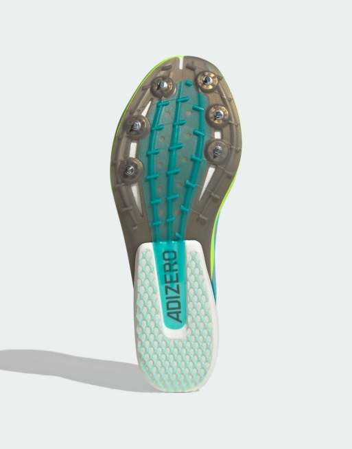 adidas Performance – Adizero Avanti XC – Turkos och metalliska skor, 2 av 4