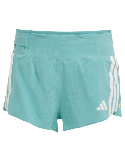 adidas Performance – Adizero – Blågröna shorts för löpning med ficka, 3 av 5