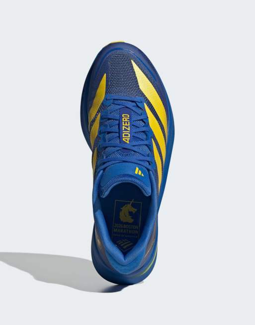 adidas Performance – Adizero Boston 13 – Niebiesko-żółte buty sportowe, 2 z 5