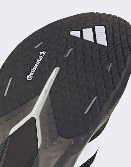 adidas Performance Adizero Dropset Pro sneakers da training nere e bianche, 4 di 5