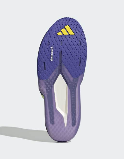 adidas Performance – Adizero Dropset Pro – Trainingsschuhe in Blau / Solar Lemon / Solar, 4 von 4