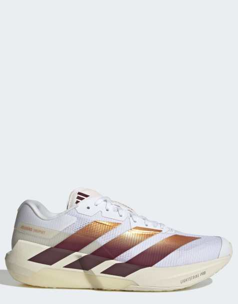 adidas performance Adizero dropset pro - zapatillas de entrenamiento en blanco nube / granate - view 1