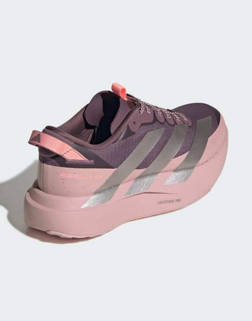 adidas performance Adizero evo sl atr buty w kolorze shadow fig / taupe met., 7 z 7
