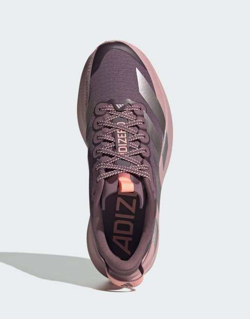 adidas performance Adizero evo sl atr schoenen in shadow fig / taupe met, 2 van 7