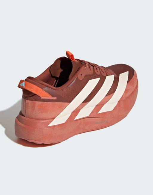 adidas Performance Adizero EVO SL ATR sneakers in burnt orange en cream, 7 van 7