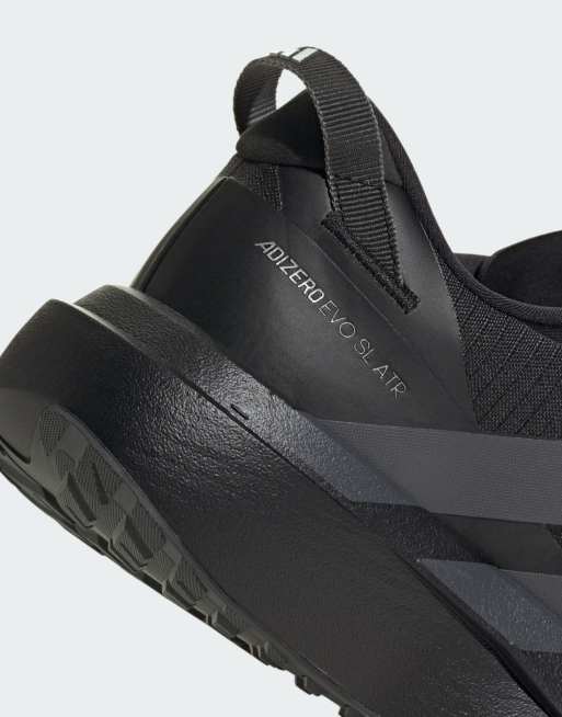 adidas Performance – Adizero EVO SL ATR – Svarta och grå träningsskor, 5 av 5