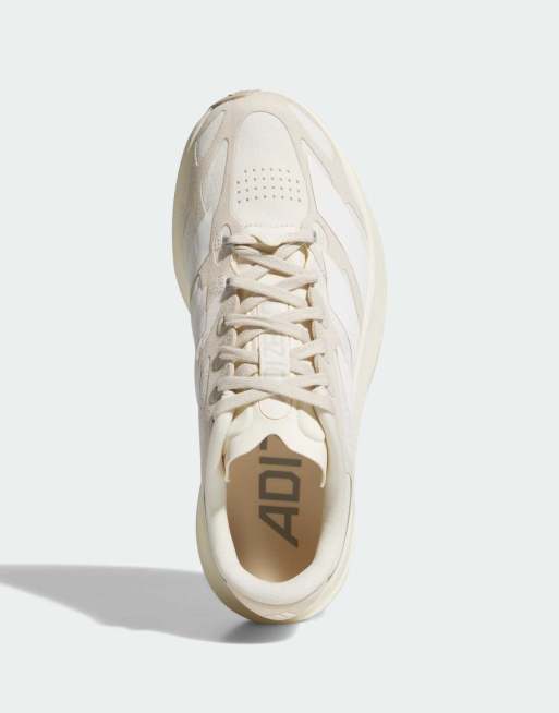adidas performance Adizero evo sl exo suede lightstrikepro löparskor i wonder white / cloud white, 2 av 7