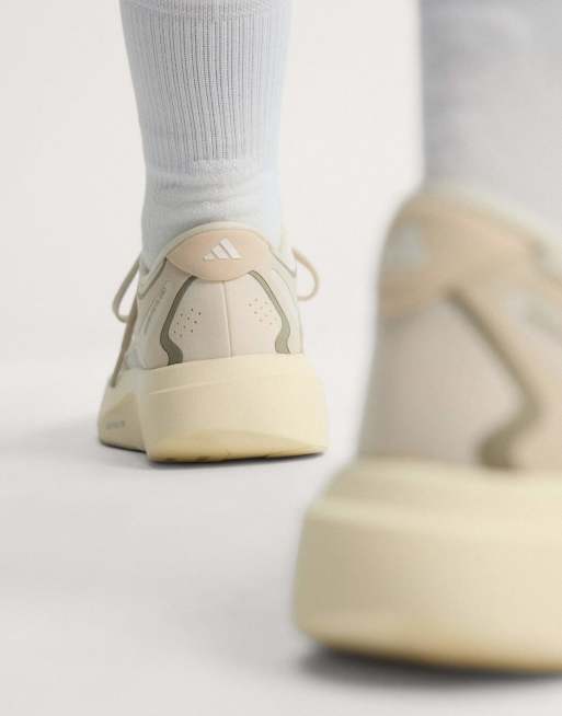 adidas performance Adizero evo sl exo suede lightstrikepro scarpe da corsa in wonder white / cloud white, 6 di 7