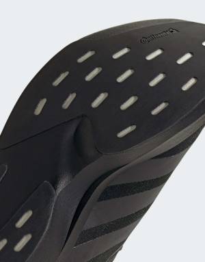 adidas Performance Adizero EVO SL trainers in black and grey