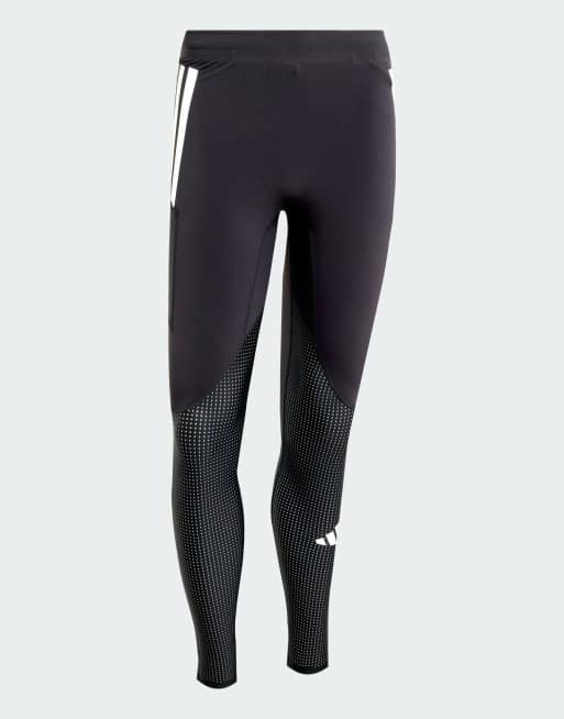 adidas Performance - Adizero - Lange hardlooplegging in zwart