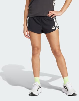 adidas Performance - Adizero - Lauf-Shorts in Schwarz mit Gel-Taschen