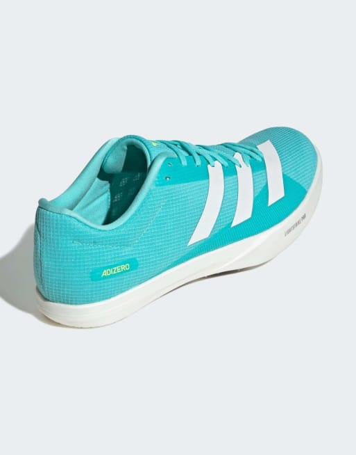 adidas Performance – Adizero lj – Sportschuhe in Flash Aqua / Zero Metalic / Lu, 3 von 4