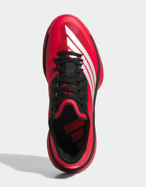 adidas performance Adizero select 2.0 low trainers in ruby and black - view 1