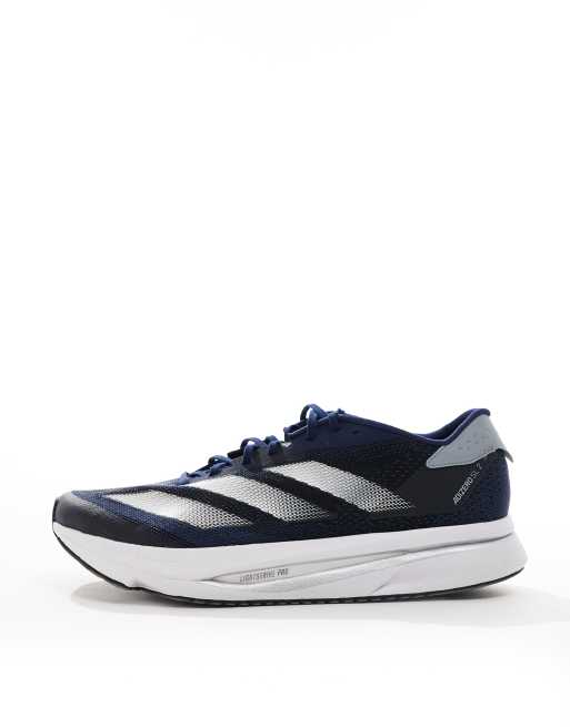 adidas Performance - Adizero SL2 - Hardloopschoenen in donkerblauw en zilver metallic