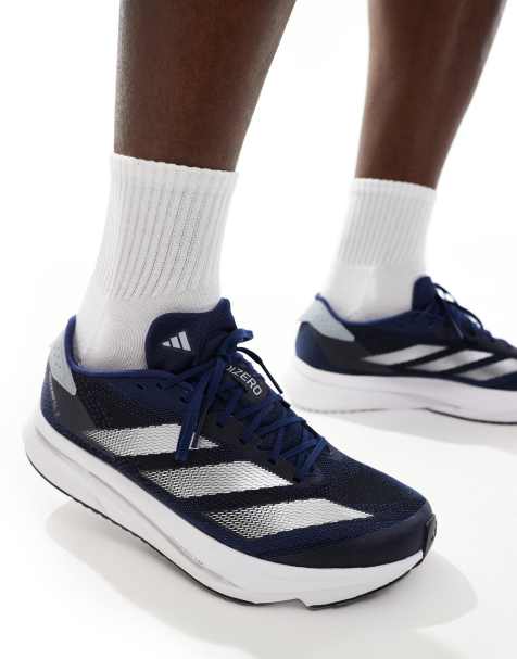 adidas Performance - Adizero SL2 - Løbesneakers i mørkeblå/metallisk sølvfarve - view 1