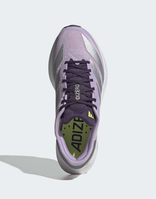 adidas Performance - Adizero SL2 - Schoenen in paars en zilver metallic, 3 van 4