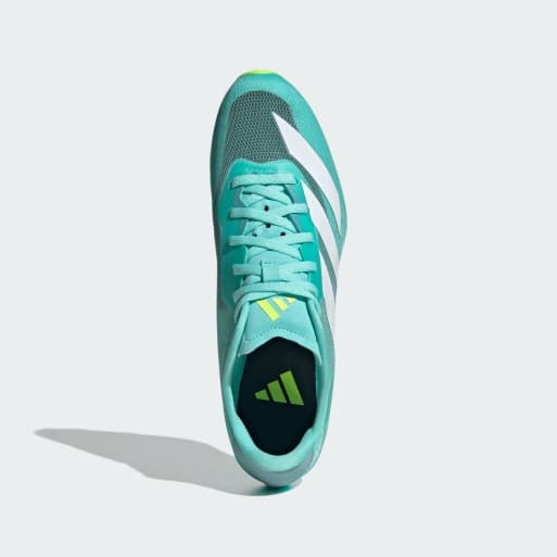 adidas performance - Adizero Sprintstar - Scarpe blu acqua flash/bianco nuvola, 3 di 4