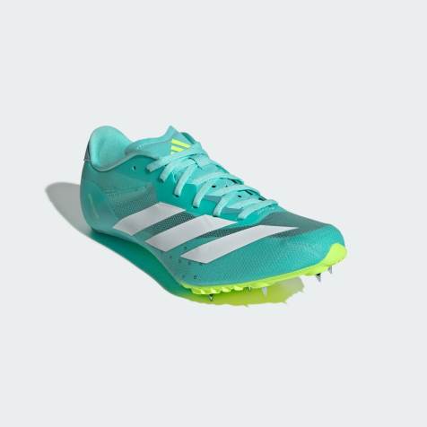 adidas performance Adizero sprintstar shoes in flash aqua / cloud white / luc - view 1