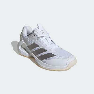 adidas Performance - Adizero Ubersonic 5 Clay - Tennisschuhe in Wolkenweiß/Silber-Metallic