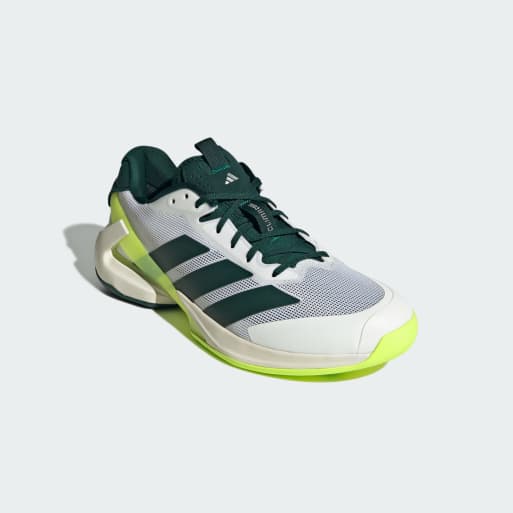 adidas performance - Adizero Ubersonic 5 - Scarpe da tennis bianco nuvola/edera aurore/lucido