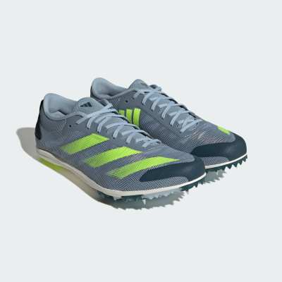 adidas Performance - Adizero XCS - Schuhe in Wunderblau/Leuchtend Gelb/