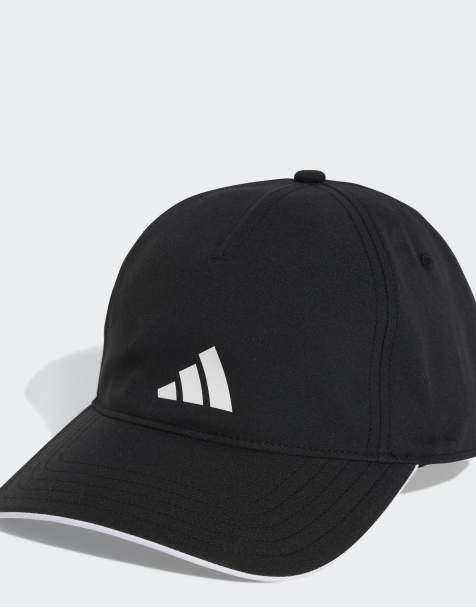 adidas performance Aeroready b-ball cap in black / white / white - view 1