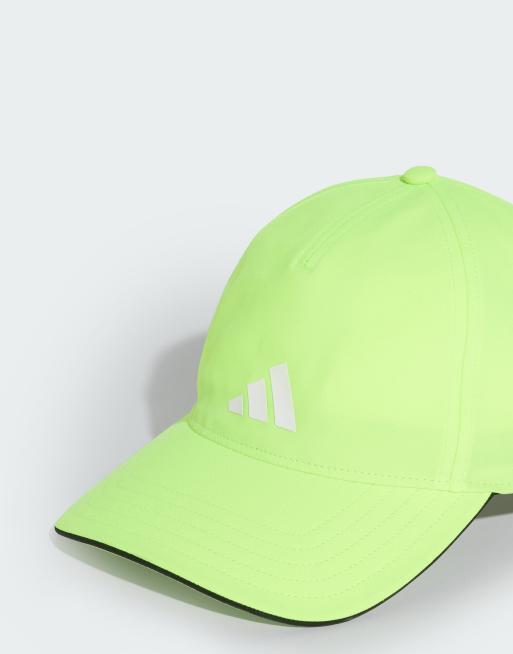 adidas Performance - Aeroready B-Ball - Cappellino color limone e nero