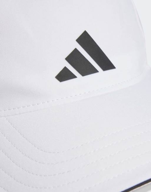 adidas Performance - Aeroready Training Running - Hvid baseballcap med sort logo, 2 af 3