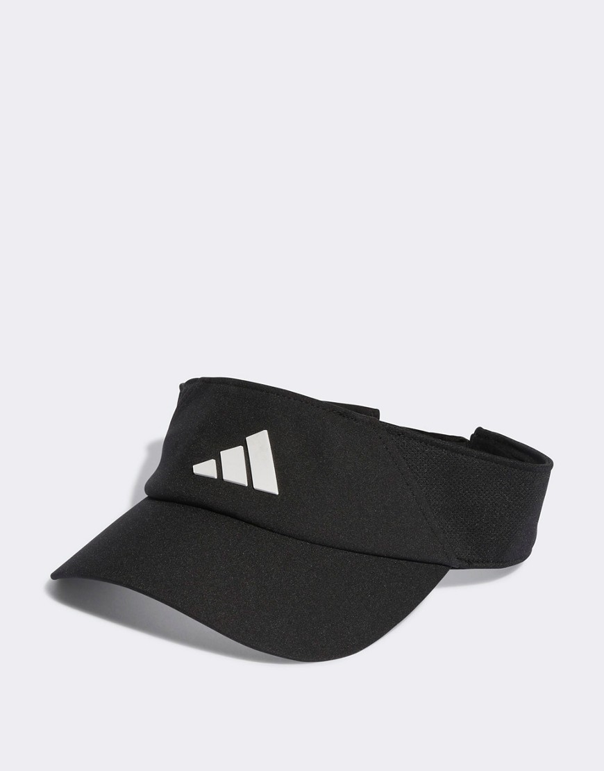 adidas Performance Aeroready visor in black