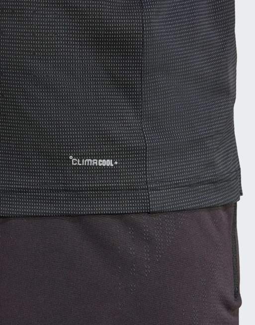 adidas performance – Airchill – Svart och grå t-shirt, 3 av 4