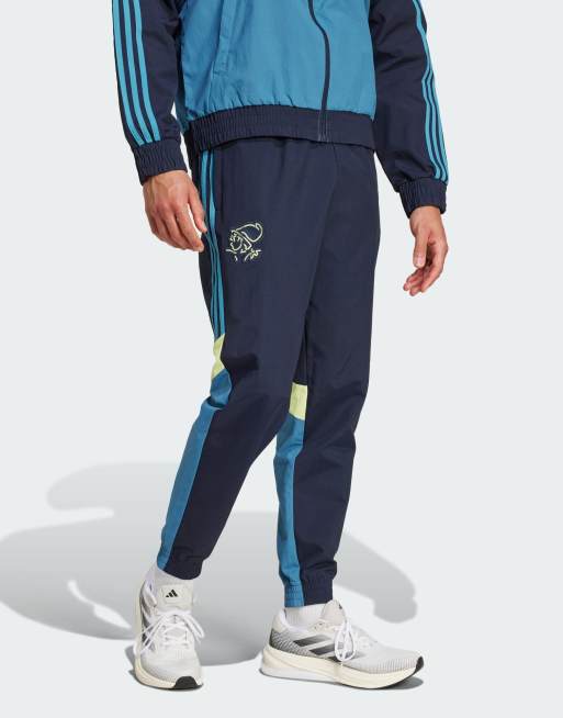 adidas Performance - Ajax Amsterdam Seasonal - Pantaloni sportivi color inchiostro con stampa