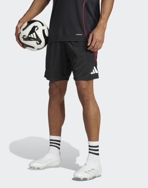 adidas Performance – Ajax Amsterdam Tiro 25 Competition – Trainingsshorts in Schwarz/Weiß/Bold-Rot
