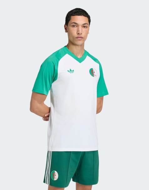 adidas Performance - Algeria 26 Home Pre-match - Hvid fodboldtrøje - view 1