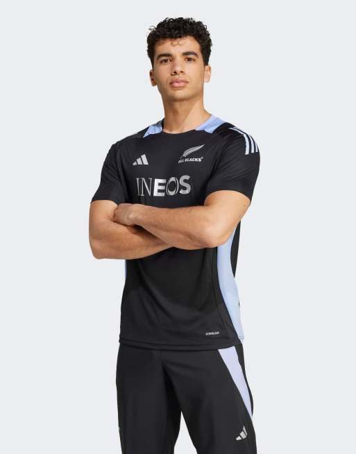 adidas Performance - All Blacks Rugby Aeroready - Sort T-shirt med korte ærmer