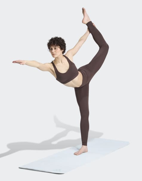 adidas Performance – All Me Essentials – Bruna, långa leggings - view 1