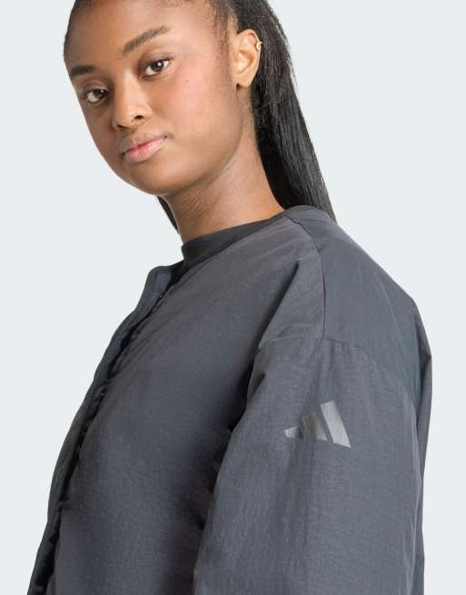 adidas performance All szn liner jacket in black, 3 of 4