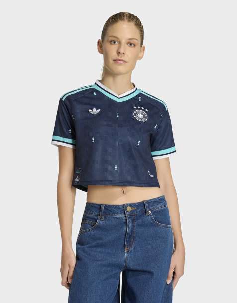 adidas Performance - Allemagne 26 - Maillot court extérieur - Bleu marine universitaire - view 1