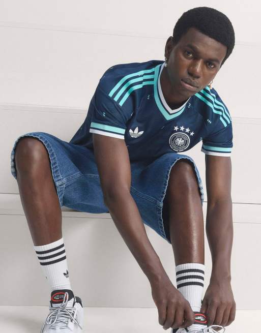 adidas performance - Allemagne 26 - Maillot extérieur authentique - Bleu marine universitaire, 3 de 5