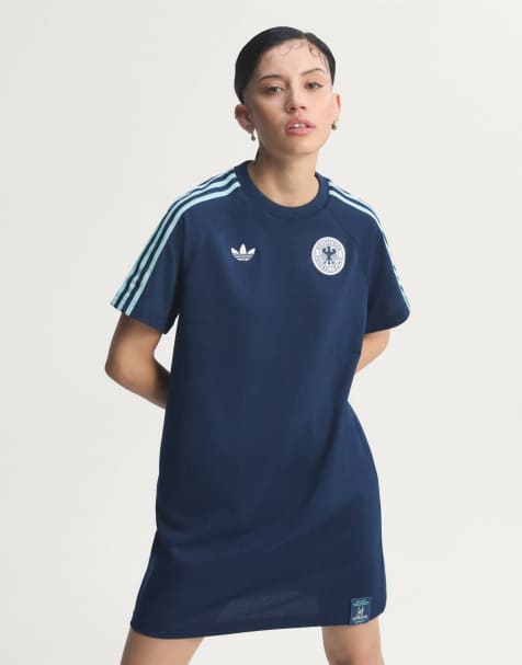 adidas Performance - Allemagne Originals - Robe - Bleu marine universitaire - view 1