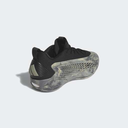 adidas performance - Anthony Edwards 1 - Lage basketballschoenen in silver pebble / core black / w, 4 van 4