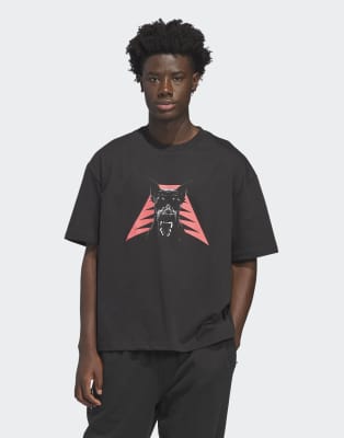 Performance - Anthony Edwards - Dawg - T-Shirt in Schwarz Schwarz S