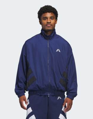 adidas Performance - Anthony Edwards Foundation - Veste de survêtement - Bleu foncé