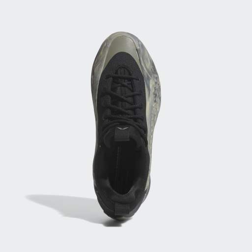 adidas Performance - Anthony Edwards 1 - Chaussures de basketball basses - Galet argenté/noir pur, 3 de 4