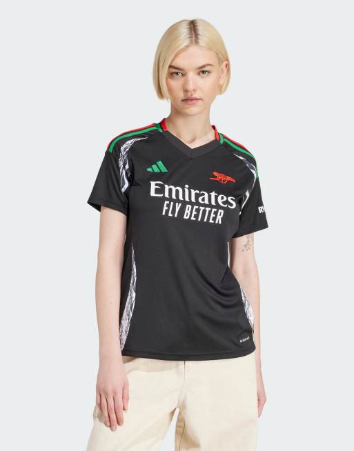 adidas Performance – Arsenal 24/25 – Auswärtstrikot in Schwarz