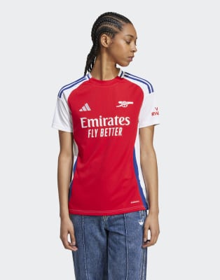 adidas Performance - Arsenal 24/25 - Heimspiel-Trikot in Better Scarlet/Weiß-Rot