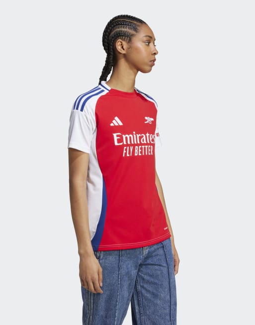 adidas Performance – Arsenal 24/25 – Heimspiel-Trikot in Better Scarlet/Weiß, 3 von 4